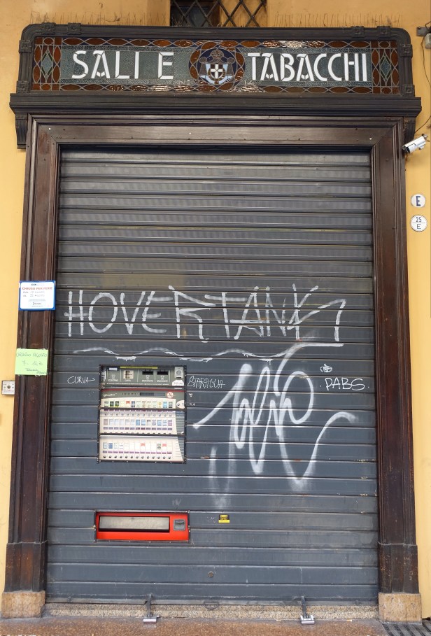 Bologna shop signs  Italy