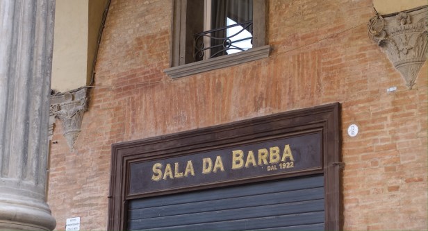 bologna shop sign Italy