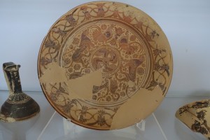 Ithaca Greece museum plate