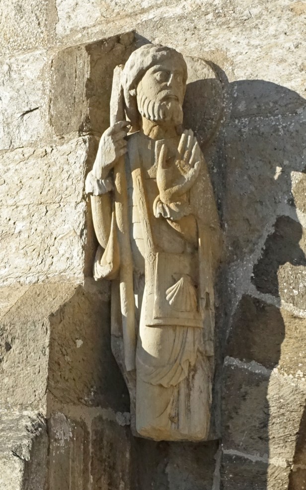 Santiago oldest statue Santa Marta de Terra