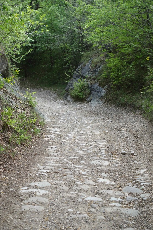 Via romea Germanica Trento italy 