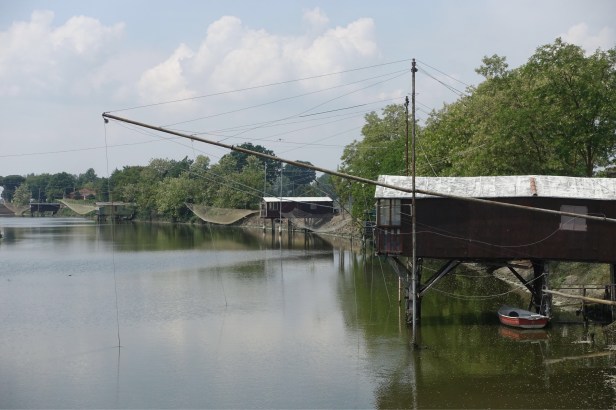 Via Romea Germanica Comacchio italy
