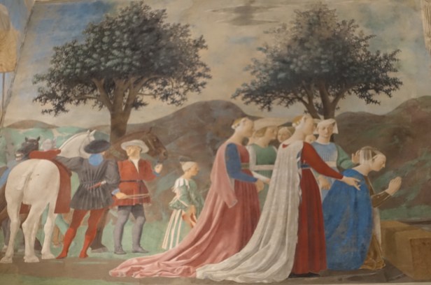 Via romea Germanica Arezzo italy