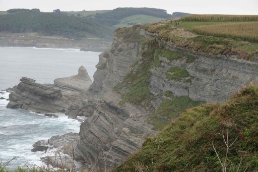 camino norte cliff top walk blog